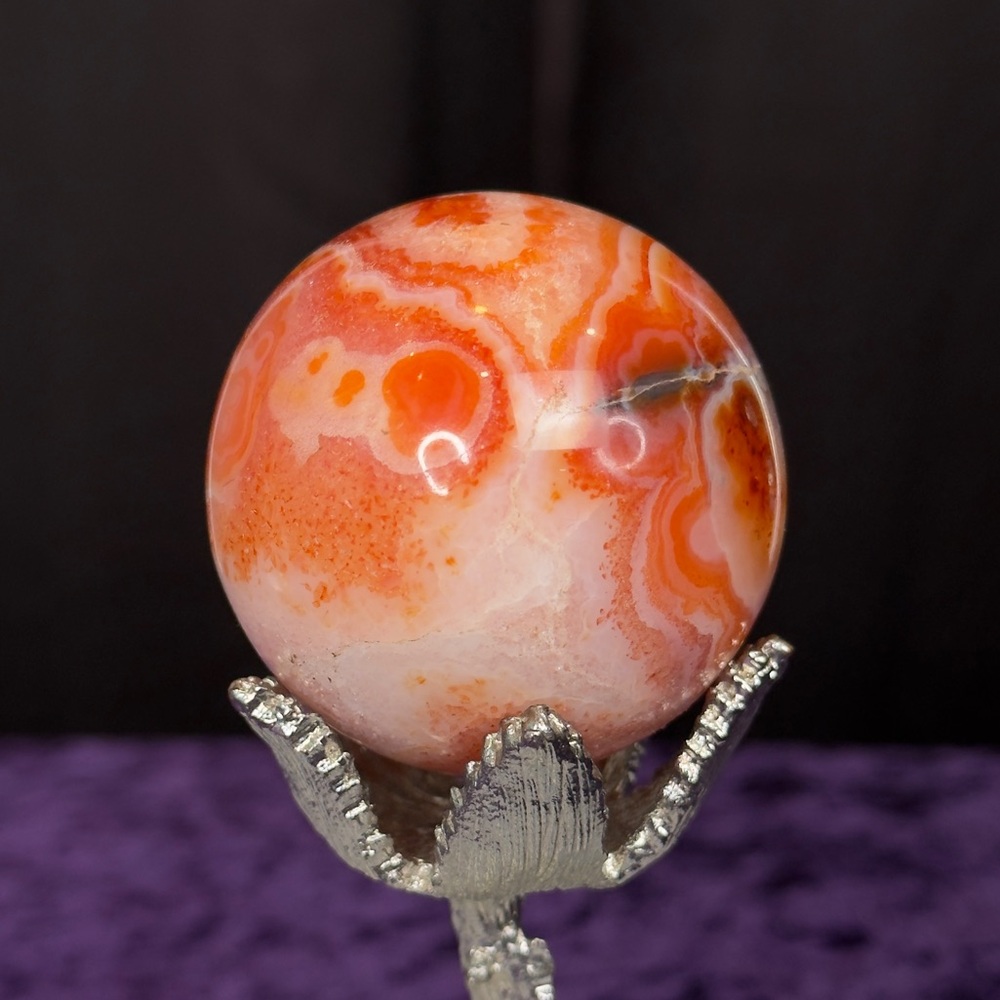 Carnelian Sphere - CS3 - 🏜️🍓🏜️